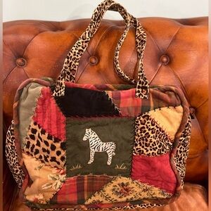 Zebra shoulder bag in GUC